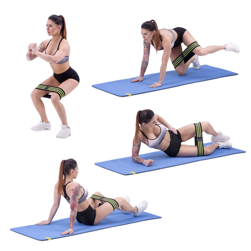 motstandsbånd, prøveøvelser
Bygg figuren din med motstandsbånd - de beste øvelser