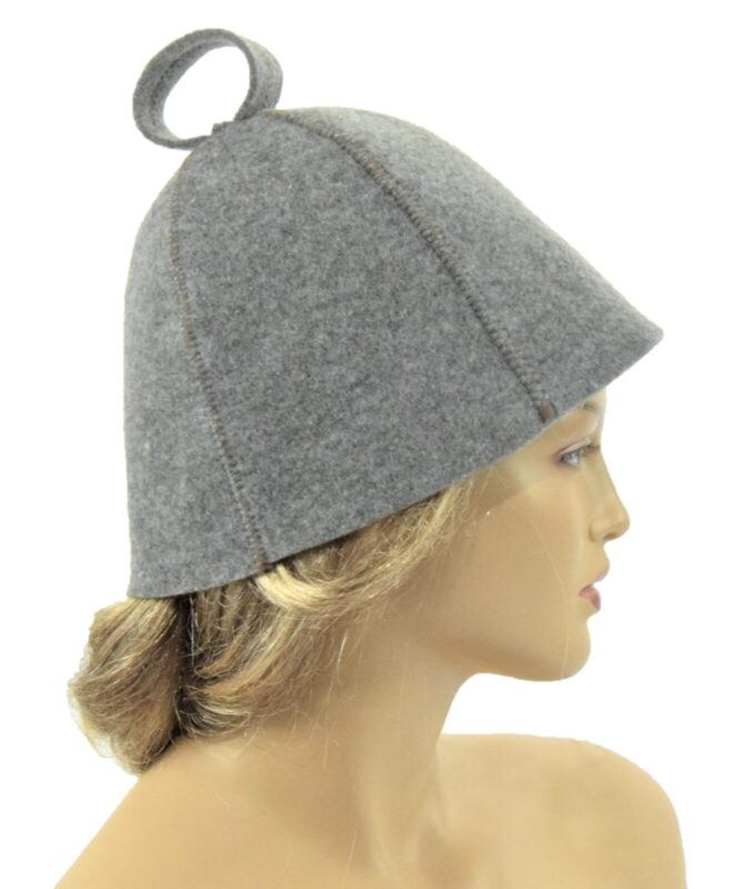 Badstuhatt i filt unisex