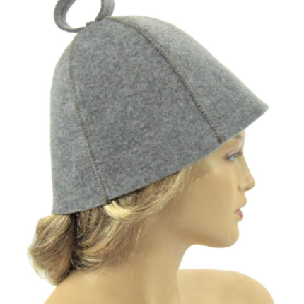 Badstuhatt i filt unisex profil