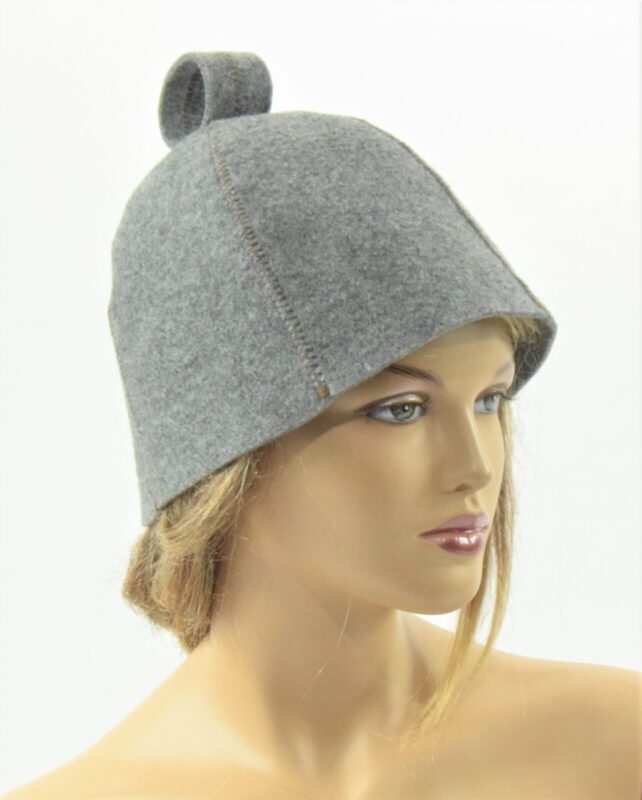 Badstuhatt i filt unisex