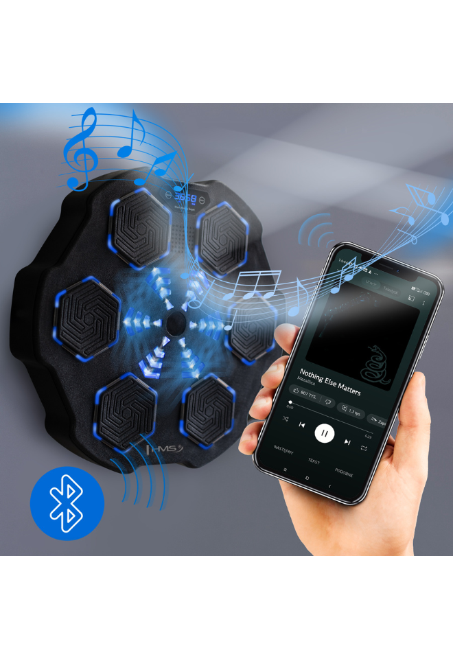 TRENING MUSIKK BOKSEMASKIN FOR VEGGMONTERING