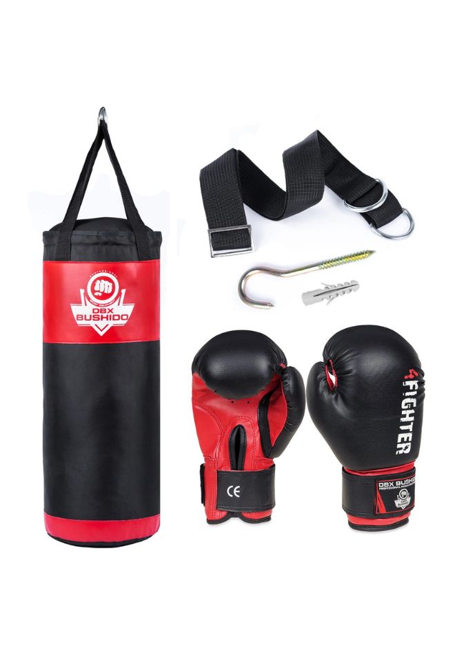 Boksing sett for barn - Kids60 rød produktbilde
