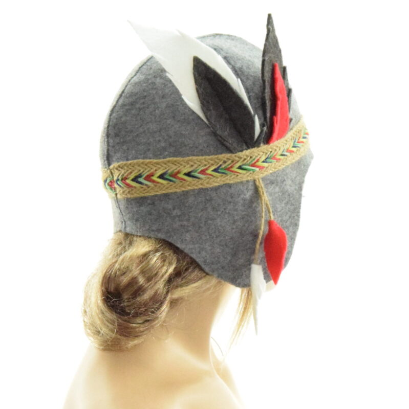 INDIANA jente badstuhatt - badstulue i filt SPA INDIANA jente badstuhatt - badstulue i filt SPA