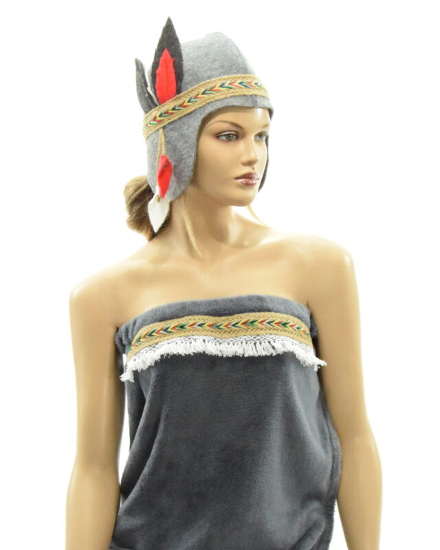 INDIANA jente badstuhatt - badstulue i filt SPA