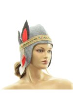 INDIANA jente badstuhatt - badstulue i filt SPA produktbilde