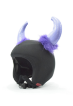 Skihjelm dekorasjon - lue - Horns lilla produktbilde