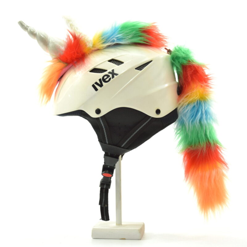 Skihjelm tilbehør, dekorasjon SETT "UNICORN"