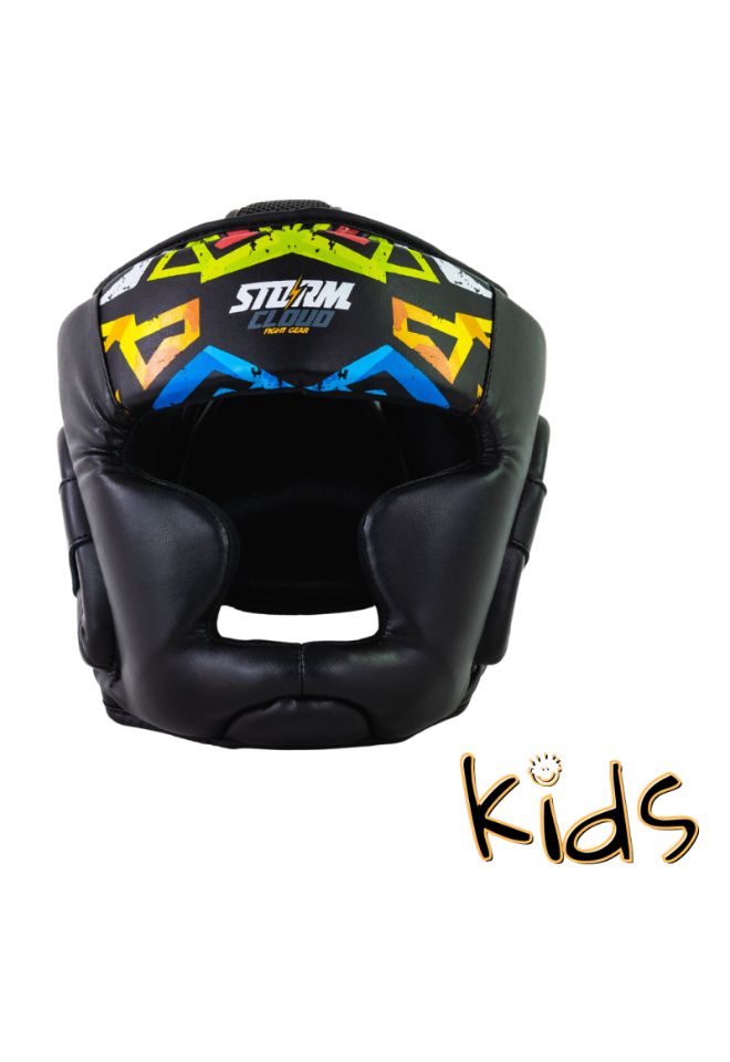StormCloud Lynx Aztech Special Edition boksehjelm for barn produktbilde