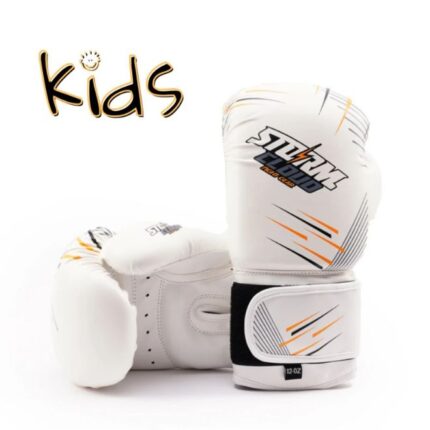 StormCloud StarFall Kids Boksehansker 6 oz hvit-gul produktbilde