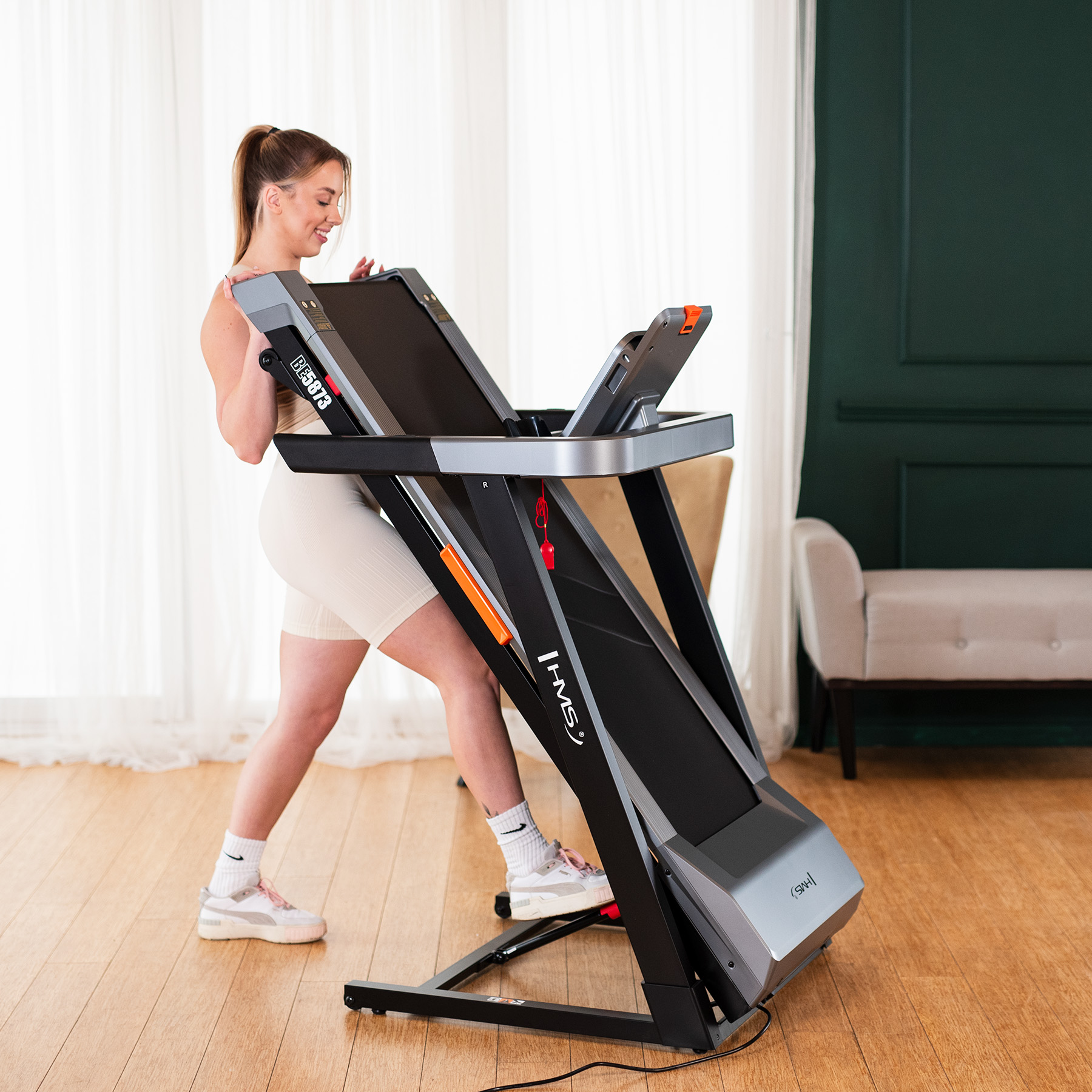 bilde 9 - BE5873 ELECTRIC Treadmill HMS PREMIUM