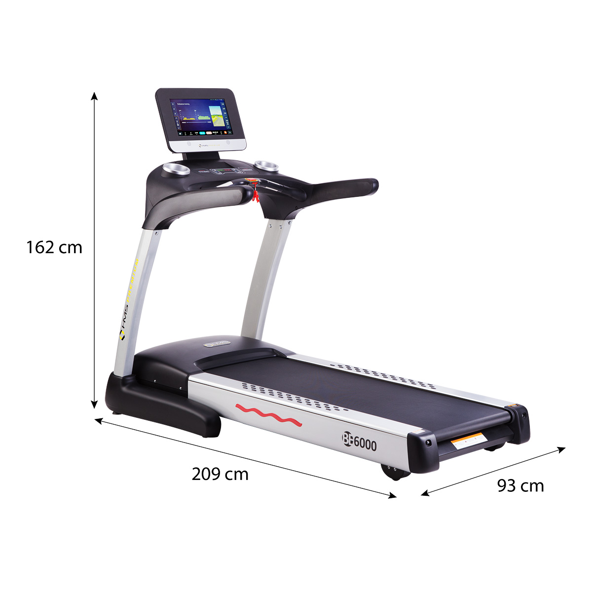 bilde 6 - BE6000 ELEKTRIC TREADMILL SEMI COMERCIAL HMS PREMIUM