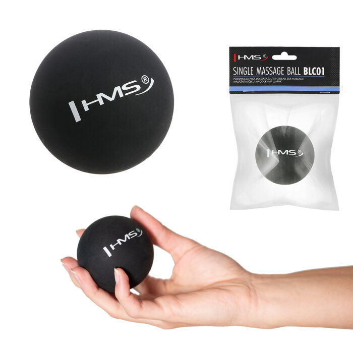 bilde 2 - BLC01 BLACK MASAGE BALL HMS (enkel)