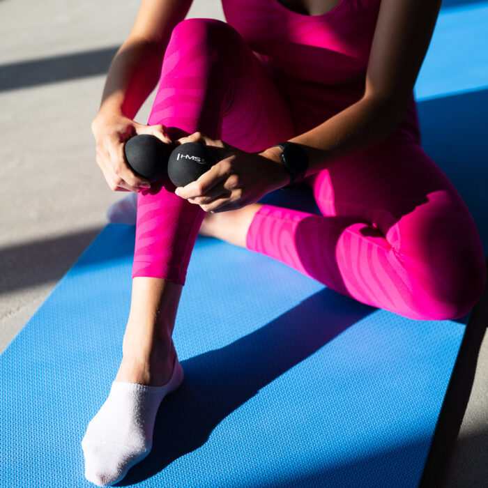 bilde 5 - BLC02 BLACK MASAGE BALL HMS (dobbelt)