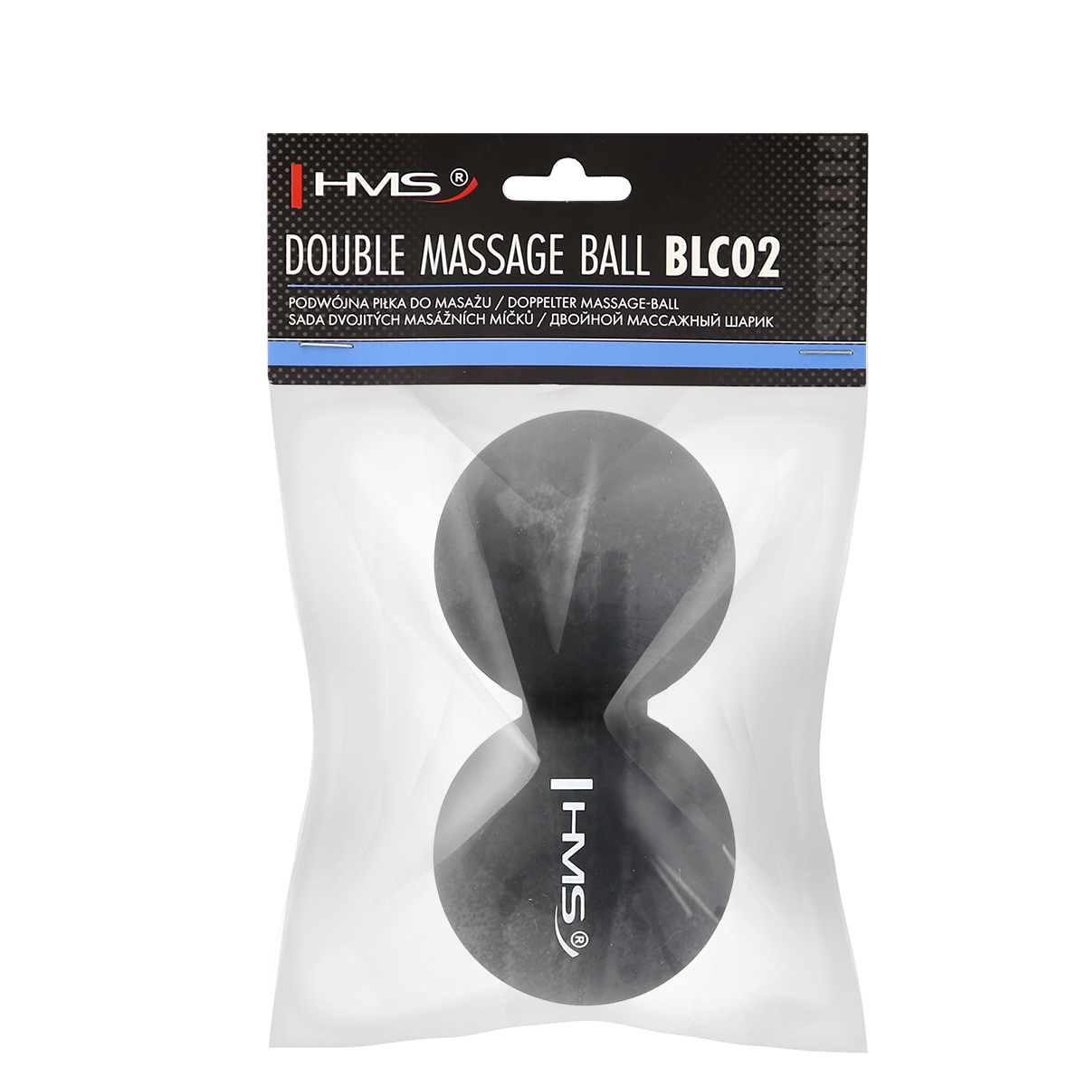 bilde 9 - BLC02 BLACK MASAGE BALL HMS (dobbelt)