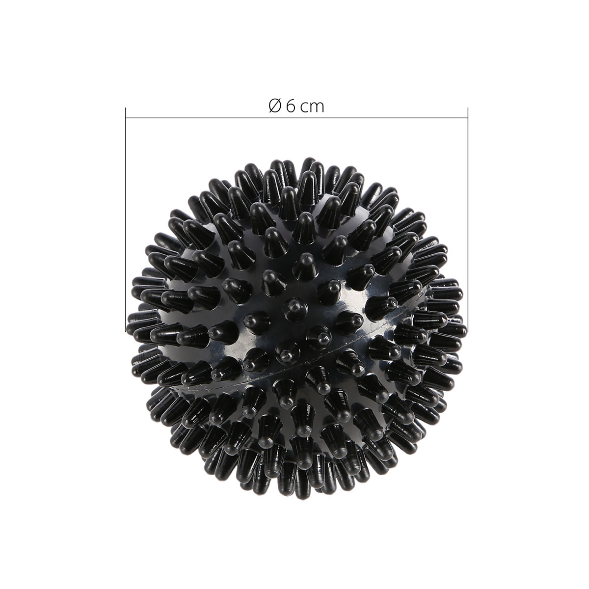 bilde 3 - BLP01 BLACK MASAGE SPIKY BALL HMS
