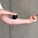 bilde 5 - BLP01 BLACK MASAGE SPIKY BALL HMS