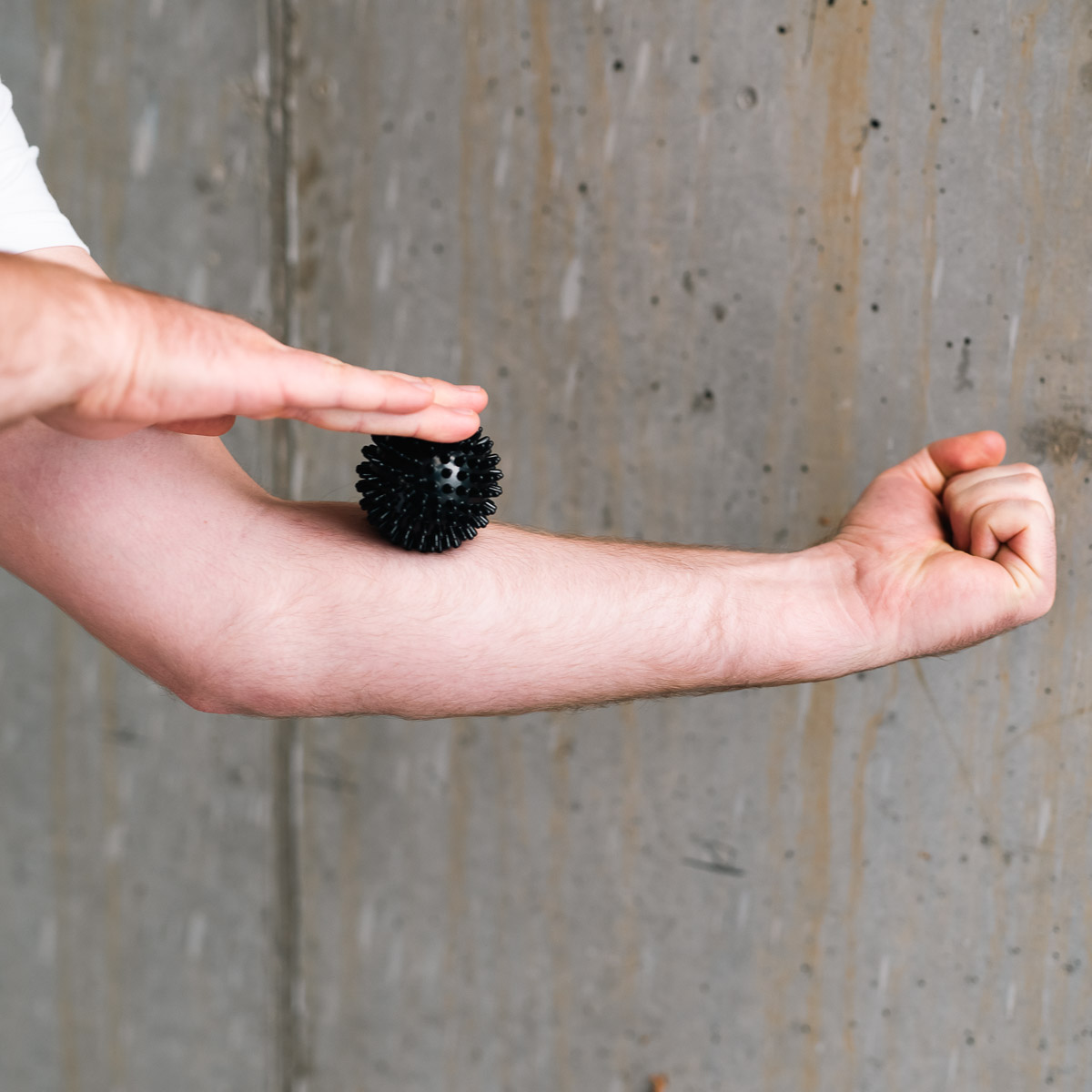 bilde 5 - BLP01 BLACK MASAGE SPIKY BALL HMS