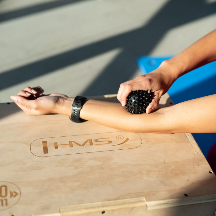 bilde 9 - BLP01 BLACK MASAGE SPIKY BALL HMS