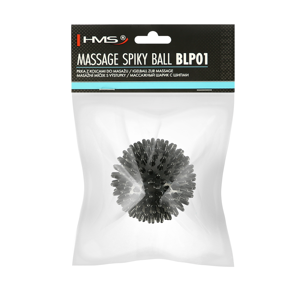 bilde 10 - BLP01 BLACK MASAGE SPIKY BALL HMS