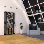 bilde 3 - BS302 DUBLE WALL-MOUNDED GATE MED STOCK HMS