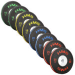 bilde 1 - BTBR OLYMPIC PLATES - BUMPER SET (10 kg. 15 kg. 20 kg. 25 kg)