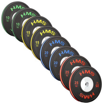 bilde 1 - BTBR OLYMPIC PLATES - BUMPER SET (10 kg. 15 kg. 20 kg. 25 kg)