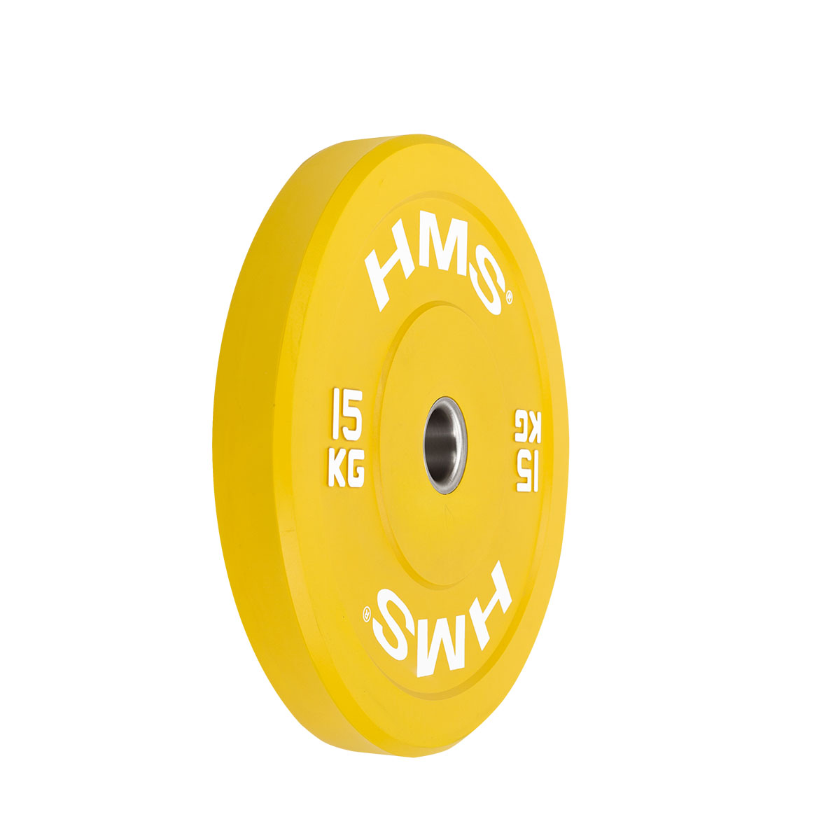 bilde 3 - CBR15 Olympic PLATE - BUMPER 15 KG (gul)