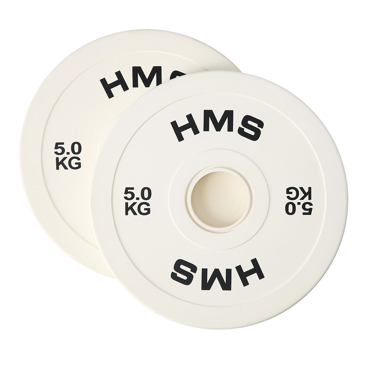 bilde 3 - CBRS50 OLYMPIC BUMPER PLATE 2 x 5.0 KGS HMS