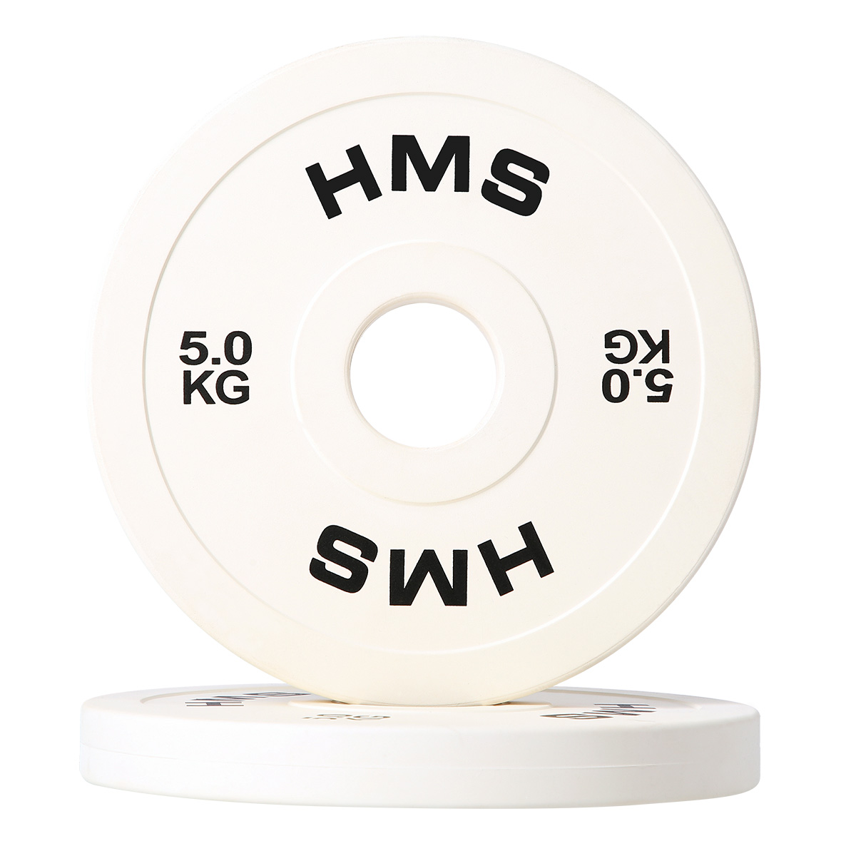 bilde 4 - CBRS50 OLYMPIC BUMPER PLATE 2 x 5.0 KGS HMS