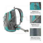 bilde 5 - CBT7173 GREEN ABOVE Backpack NILS CAMP