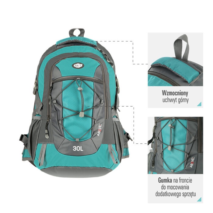 bilde 6 - CBT7173 GREEN ABOVE Backpack NILS CAMP