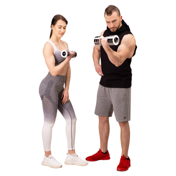 bilde 10 - CHD10 CHROMED DUMBEL (2 stk.) HMS