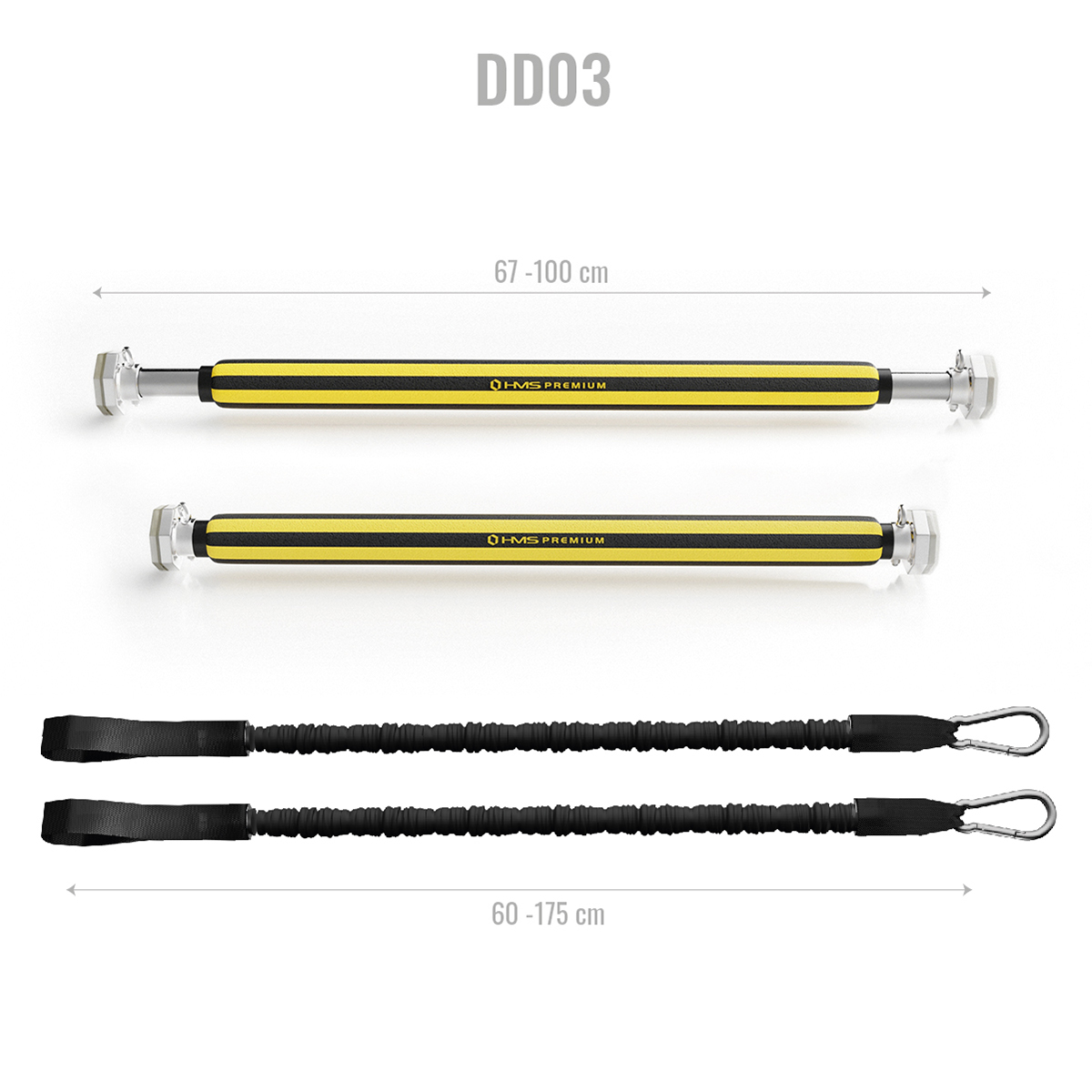 bilde 4 - DD03 DOOR Gym BAR HMS PREMIUM