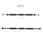 bilde 6 - DD200 DOOR Gym BAR 68-100 CM HMS PREMIUM
