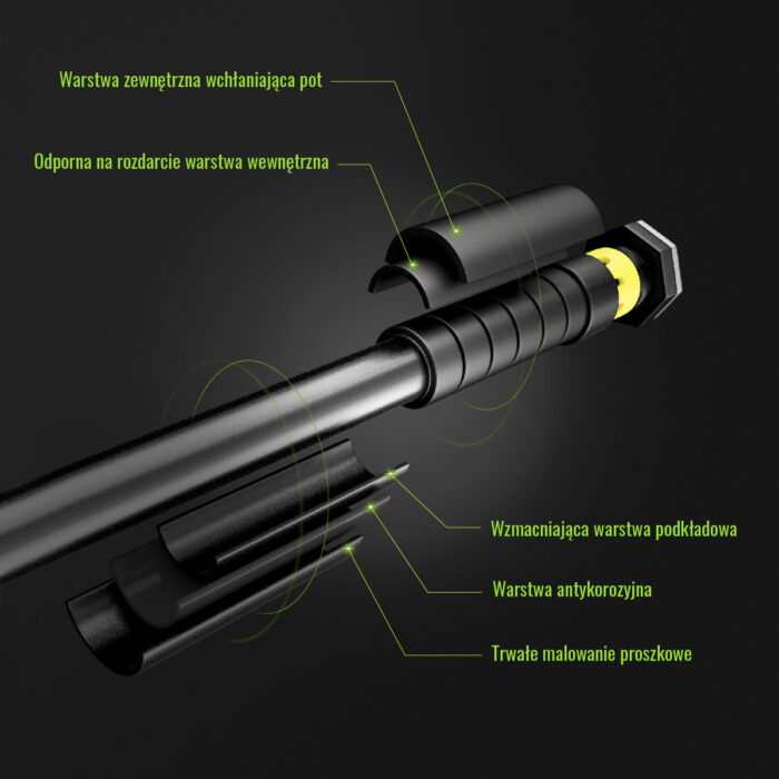 bilde 7 - DD200 DOOR Gym BAR 68-100 CM HMS PREMIUM