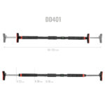 bilde 4 - DD401 DOOR Gym BAR 98-130 CM HMS