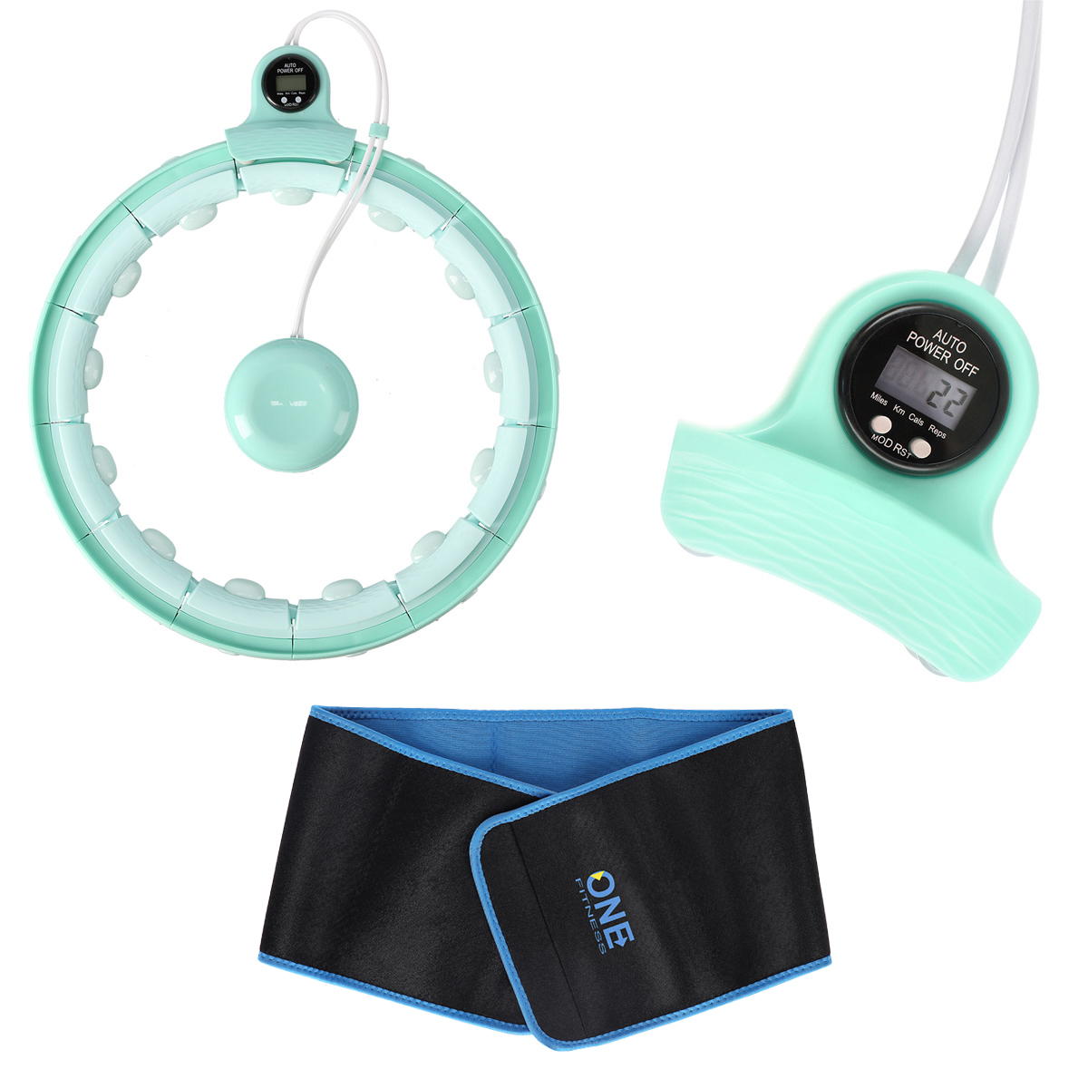 bilde 3 - FH02 GREEN HULA HOP MED VEKT + COUNTER STOCK