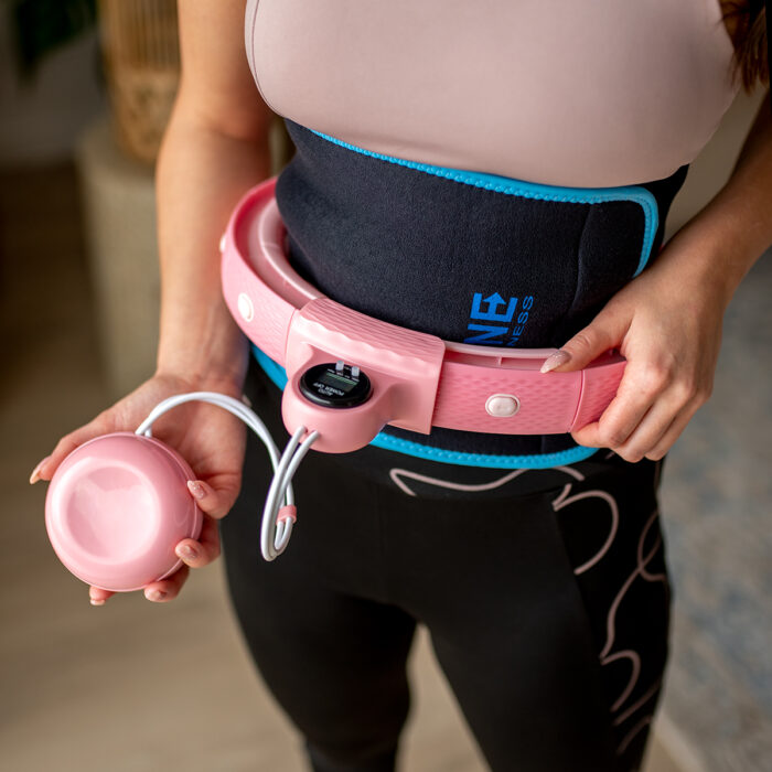 bilde 6 - FH02 PINK HULA HOP MED VEKT + COUNTER STOCK