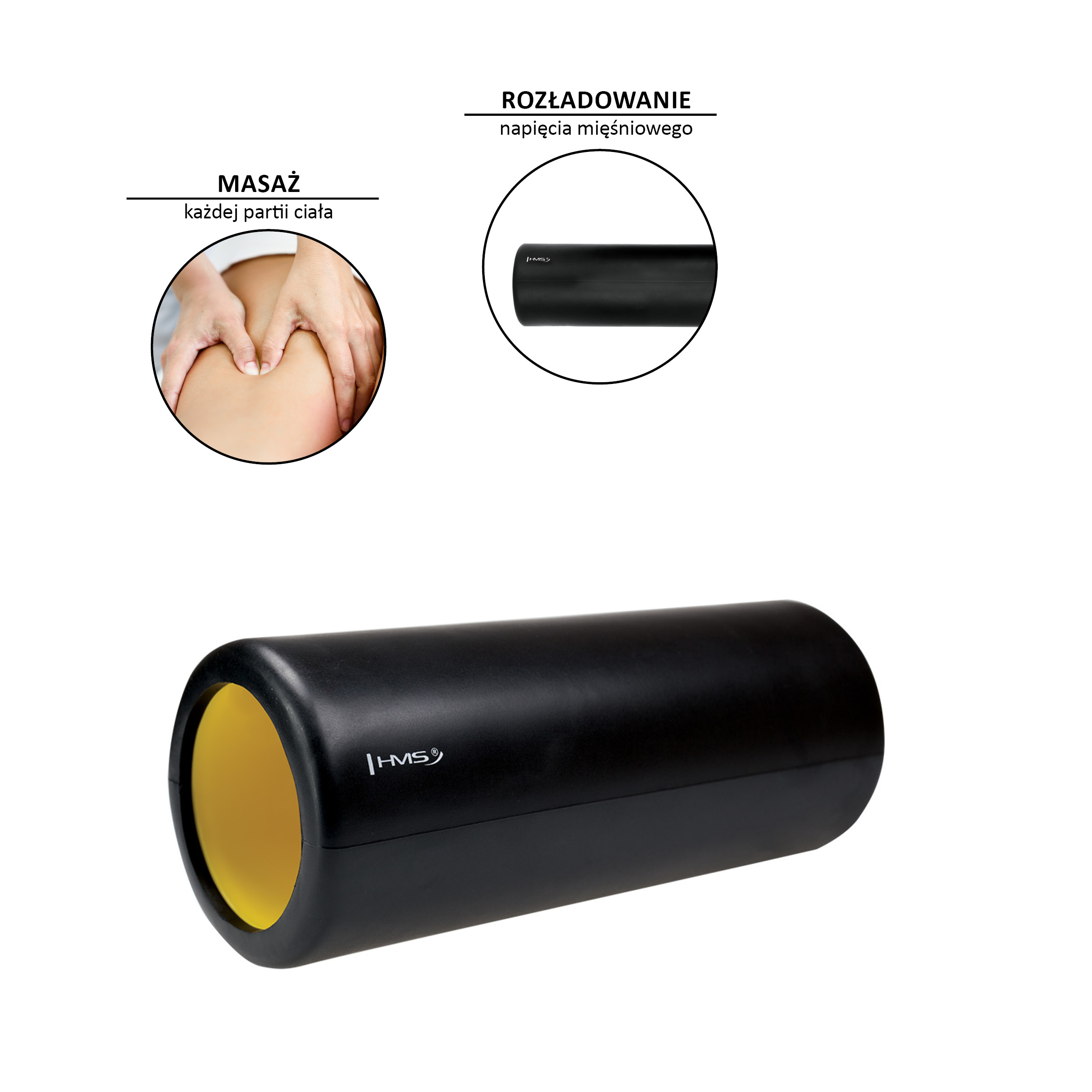 bilde 5 - FS111 ROLLER HMS (svart) 33 cm