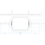 bilde 7 - GHX02B HEX BAR HMS 170cm/80mm HMS