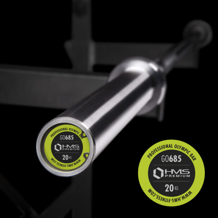 bilde 6 - GO685 680KG OLYMPIC BAR HMS PREMIUM