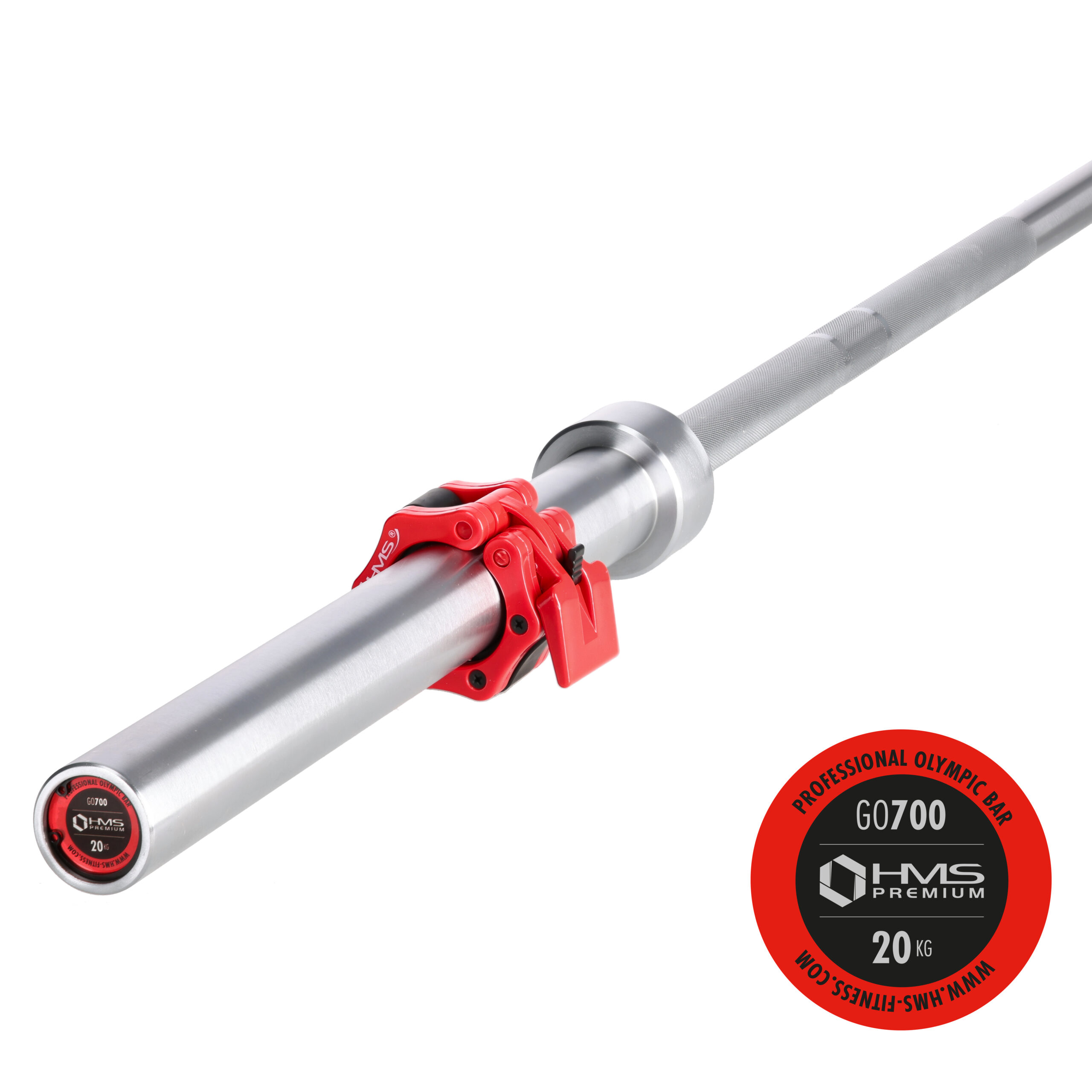 bilde 1 - GO700 OLYMPIC BAR 220CM med LOKK JAW HMS