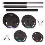 bilde 3 - GSP40 ADJUSTABELL BARBELL med COMPOSITE PLATES 42 KG HMS