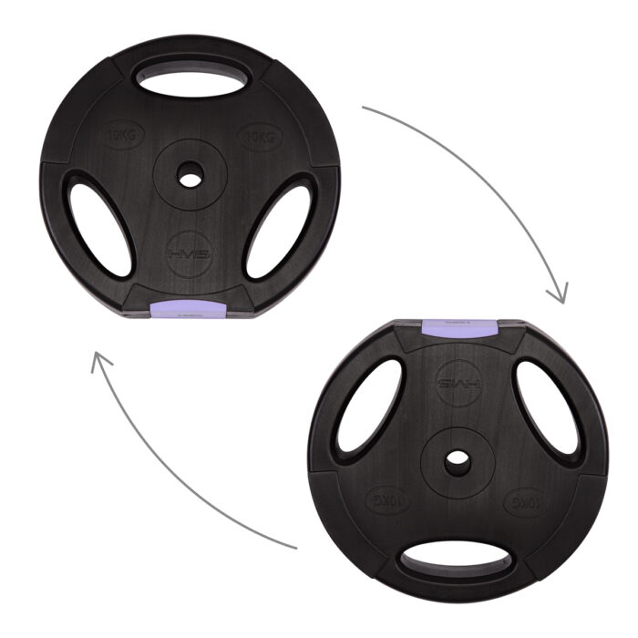 bilde 4 - GSP40 ADJUSTABELL BARBELL med COMPOSITE PLATES 42 KG HMS