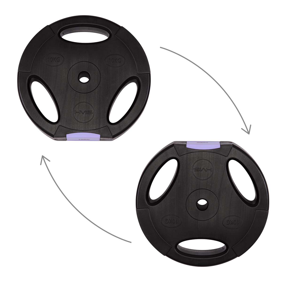 bilde 4 - GSP40 ADJUSTABELL BARBELL med COMPOSITE PLATES 42 KG HMS