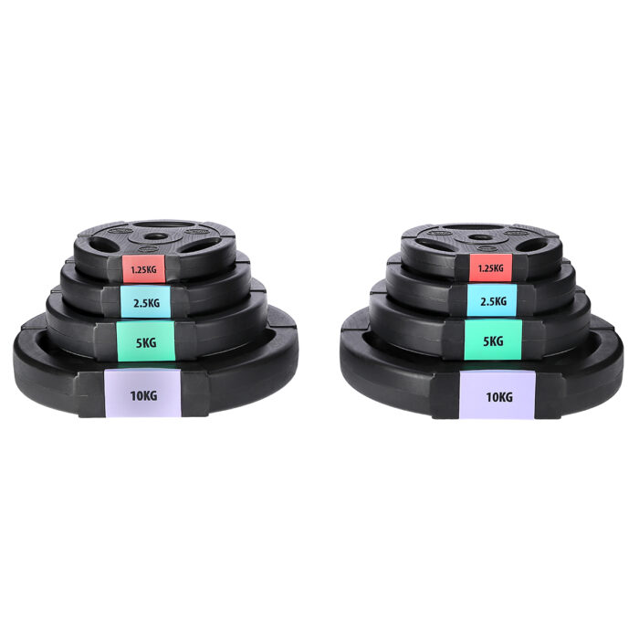 bilde 7 - GSP40 ADJUSTABELL BARBELL med COMPOSITE PLATES 42 KG HMS