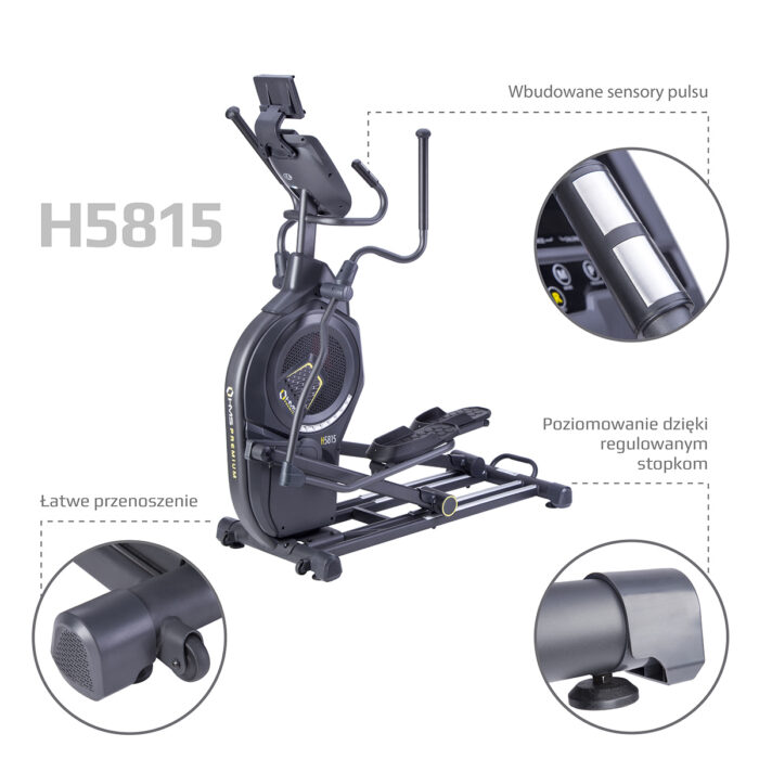 bilde 7 - H5815 AIR-MAGNETIC ELLIPTISK ELLIPTISK HJEMI KOMMERCIAL HMS PREMIUM