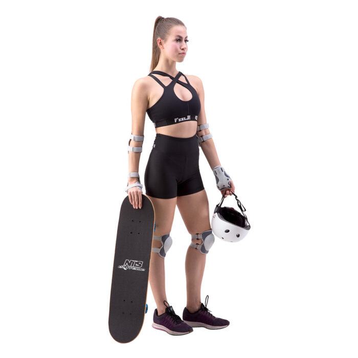 bilde 2 - H704 STORE L GREY PROTECTORS SET NILS EXTREME