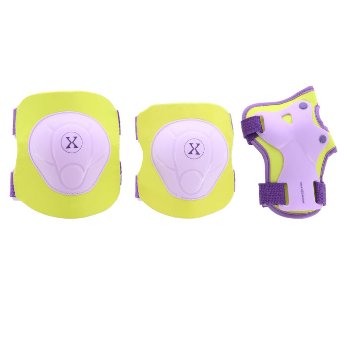 bilde 1 - H704 STØRRELSE L PURPLE-LIME PROTEKTORS SET NILS EXTREME