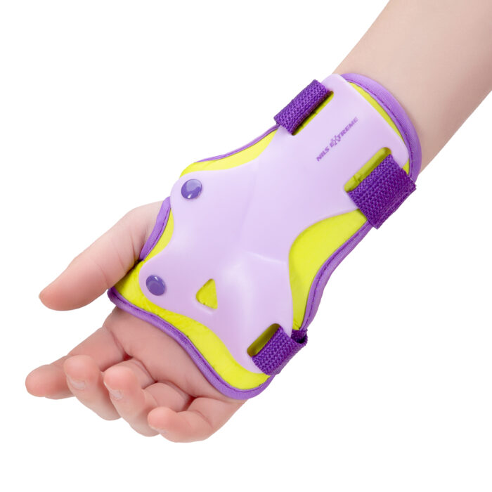 bilde 5 - H704 STØRRELSE L PURPLE-LIME PROTEKTORS SET NILS EXTREME